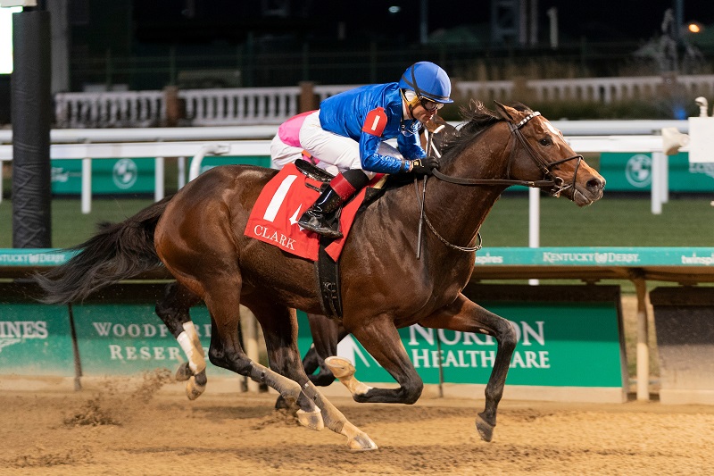 Proxy wins the Clark Stakes (G1) at Churchill Downs - Jessica Morgan/Eclipse Sportswire/CSM